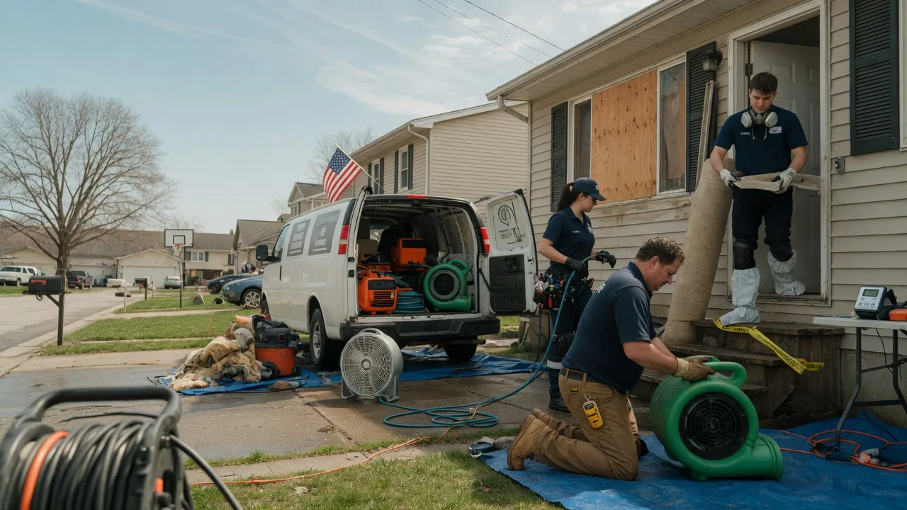 Water Damage Restoration in Santa, ID near me